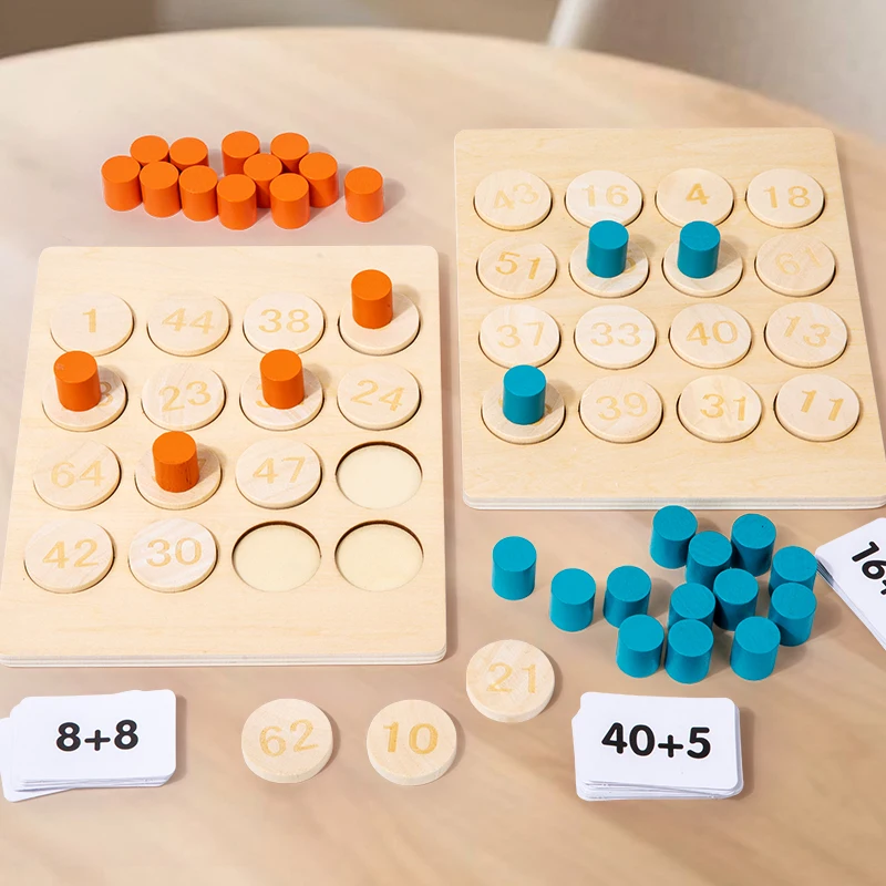 Fun Number Operation Game- Adição E Subtração De Cartões Matemáticos Para Ajudar As Crianças A Praticar Aritmética E Operações Numéricas