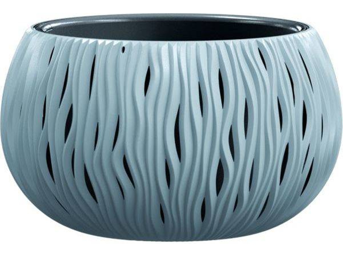 Vaso PROSPERPLAST Sandy Bowl (Cinzento - 23.8 x 23.8 x 16.1 cm)