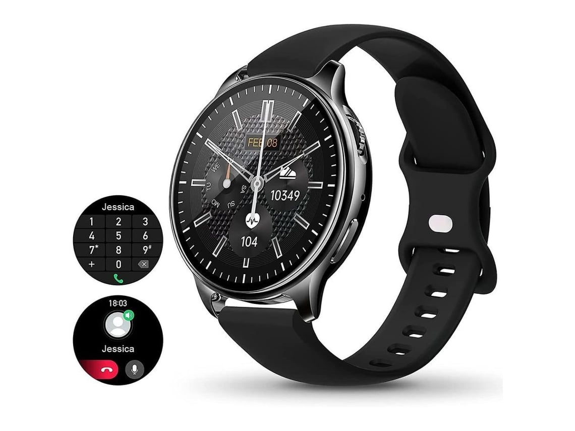Chamada Bluetooth para Atender Relógio Inteligente para Homens e Ip67 Rastreador de Fitness com Monitor de Sono de Temperatura