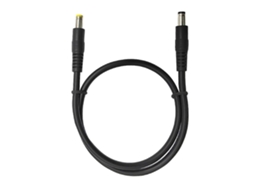 Lurelia Cabo De Alimentação Dc 5,5 X 2,5 Mm Para 5,5 2,1 Computadores Portáteis, 5.5x2.5mm, Indicador Led