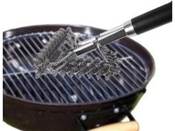 Escova Para Churrasco Com Cabo Longo De Arame - Uso Diário Funcional