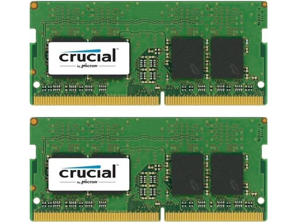 Memória RAM DDR4 CRUCIAL CT2K8G4SFS824A (2 x 8 GB - 2400 MHz - CL 17)