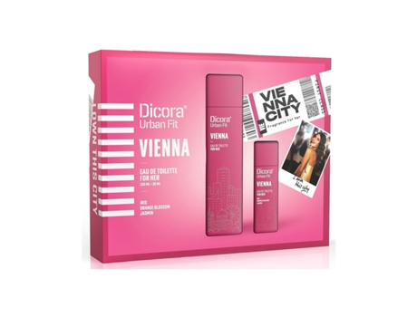 Conjunto de Perfume Mulher Dicora Urban Fit Vienna 2 Peças