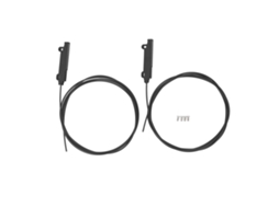 2pcs Sensor Óptico de Fibra Transmisivo de Alta Precisión Ancho de Ejes 40mm para Industria