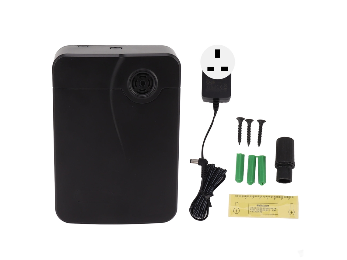 Máquina de aroma inteligente difusor de aromaterapia para casa hotel bar 100‑240V plug UK preto