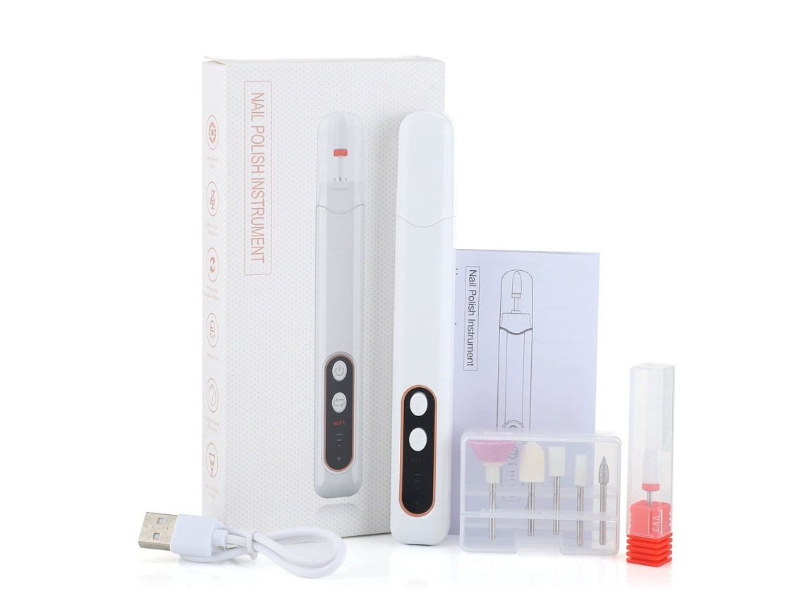 Kit De Manicure E Pedicure 6 Cabeças Para Manicure E Pedicure Elysve