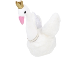 Adorável Cisne Branco De Pelúcia Com Macio Touch E Ideal Para