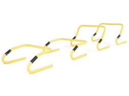 Conjunto de 4 Barreiras de Treino OLIVE (20-30cm - PVC)