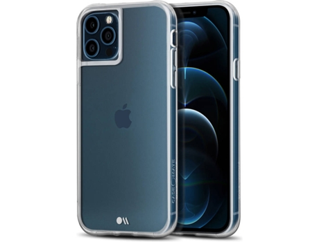 Capa iPhone 12 Pro Max CASE MATE BACK-CM-TG-12PM Transparente