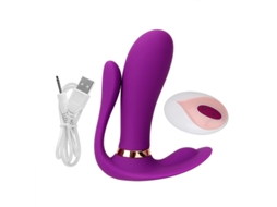 Vibrador Wearable De Controle Remoto Sem Fio Com 9 Modos De Vibrao Para Mulheres (roxo)