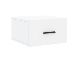 Mesa de Cabeceira Montagem na Parede Branco MAISON EXCLUSIVE (35x35x20 cm)