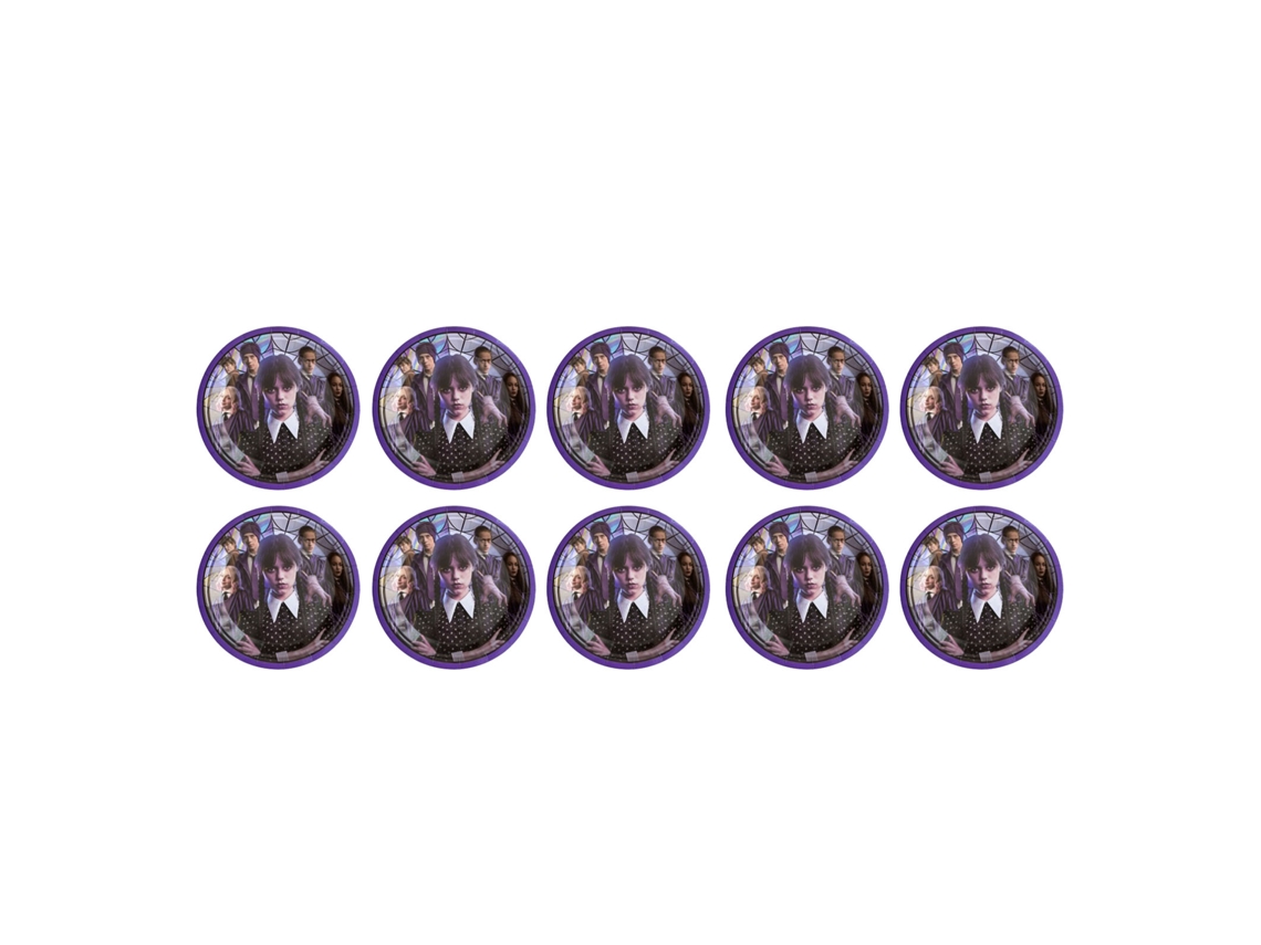 Conjunto de pratos de papel para festas 9in 10pcs | S/MARCA