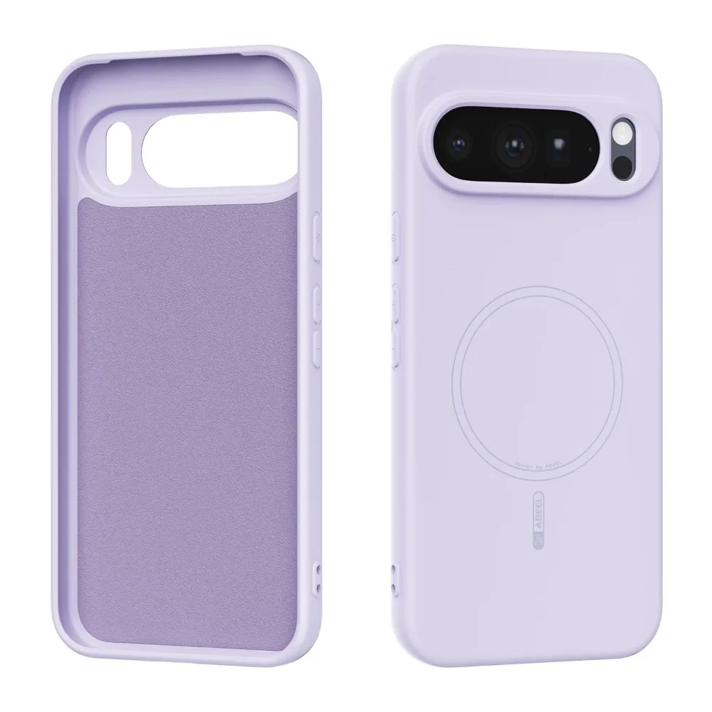 (roxo, Google Pixel 11) Capa De Silicone Líquido Macia, Compatível Com Encaixe Magnético Magsafe, Capa Protetora À Prova De Quedas.