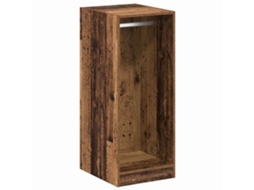 Conjunto 1 Guarda-roupa Moderno Vidaxl Castanho Derivados De Madeira (41 X 48 X 102 Cm)