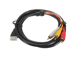 Cabo HDMI para RCA AQUAFORGE, 1,5 M, 3 RCA
