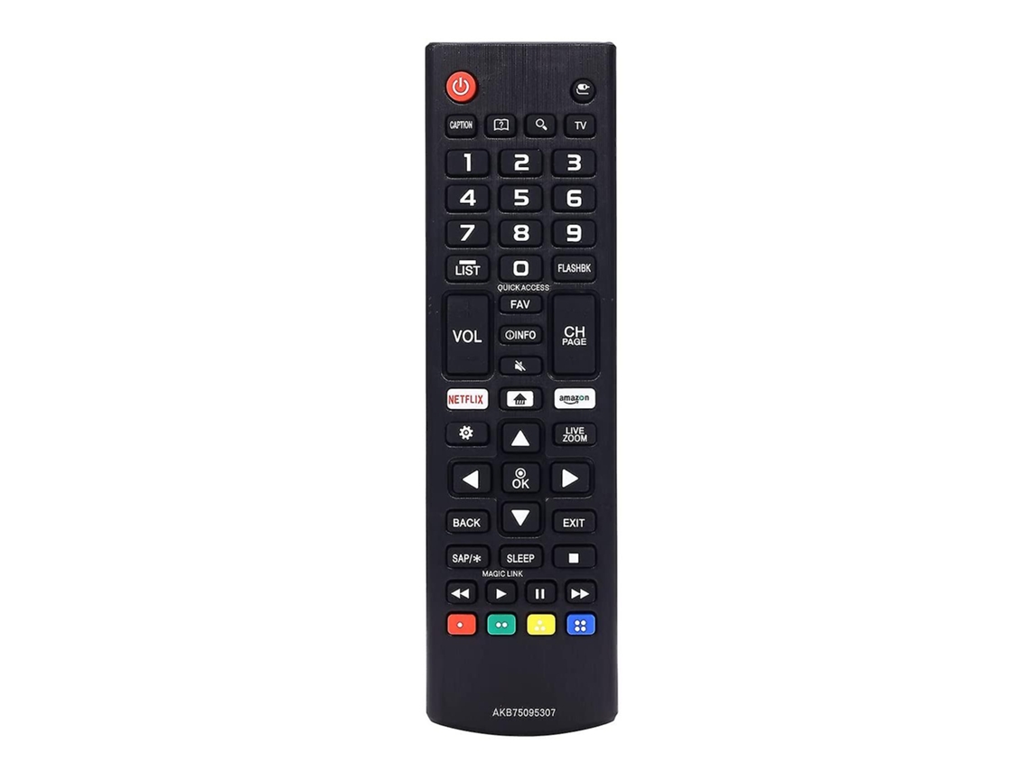 Comando TV DEEPSTONE para Lg Netflix Akb75095307 55Uj620Y