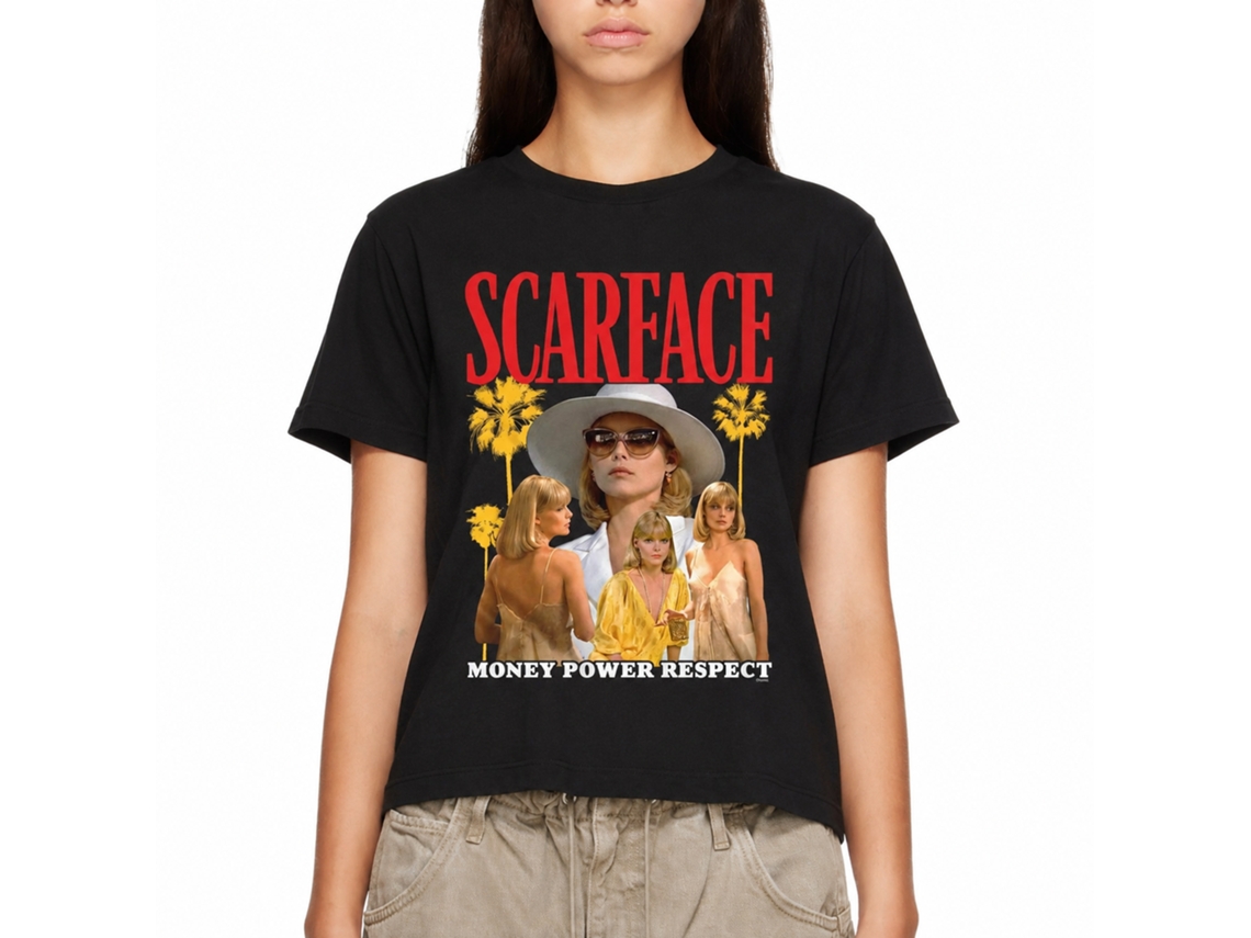Rockinstone Scarface Elvira Mpr Graphic T-shirt Size:xl