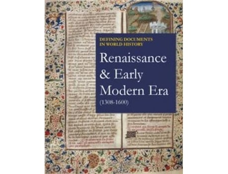 Livro renaissance & early modern era (1308-1600) de salem press (inglês)
