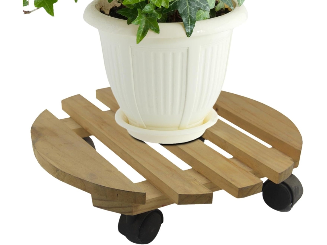 Suporte Com Rodízios, Base Com Rodas, Cesto De Flores Multifuncional