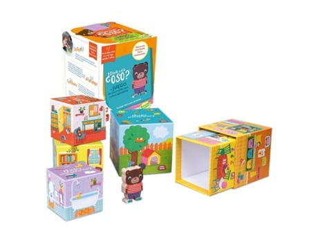 Ludilo ¿donde Está Oso? Juego De Mesa Educativo 89023 Ludilop25