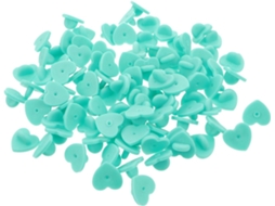 Conjunto Hemobllo com 100 Pins "Bêbado" em Formato de Coração Verde Menta, Pins Multifuncionais