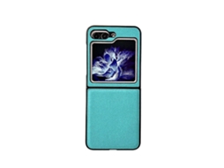 Capa De Celular À Prova De Choque Com Textura De Lichia Pc Tpu Para Samsung Galaxy Z Flip5