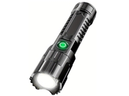 Headlamp Td 082 Recarregável Pacote de 4 À Prova D'água Ipx6 Preto HALINUIA