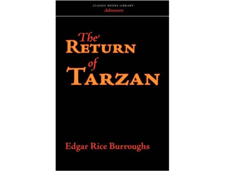 Livro Return of Tarzan de Edgar Rice Burroughs (Inglês)