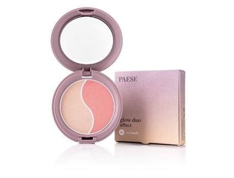 Nanorevit Glow Duo Illuminating Powder Blush, Shade 100, 4.5g Paese