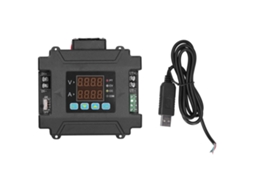 Fonte de Alimentação Regulada Ajustável Digital com Display Lcd Módulo Buck 0 5a