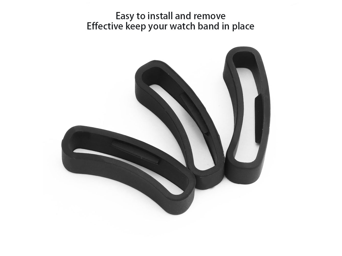 3 Peças de Loop Mantenedor de Pulseira de Silicone para Suunto Core com S/MARCA