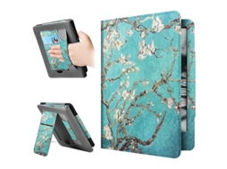 Capa Para Kindle Oasis 2/3 (2017/2019) 7" -flores De Damasco Cuich