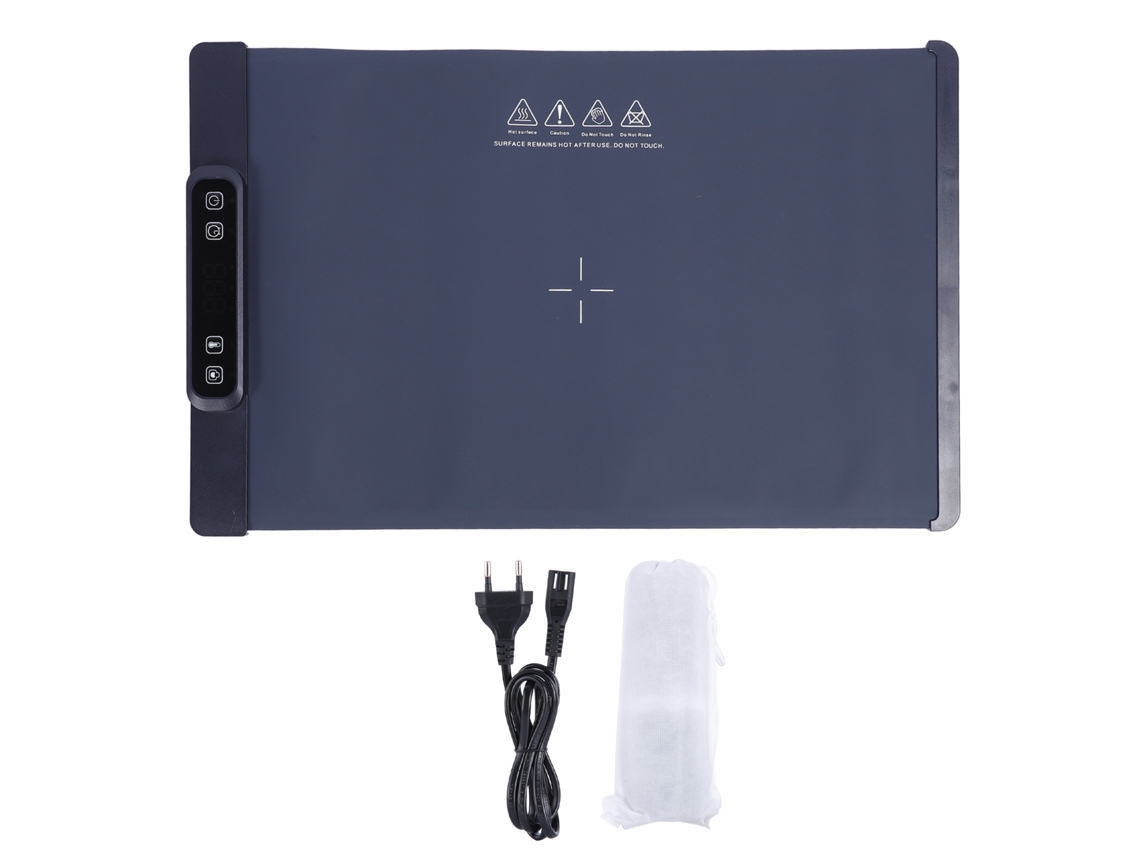 Alfombrilla Eléctrica Calentar Alimentos 3 Niveles Enrollable | S/MARCA