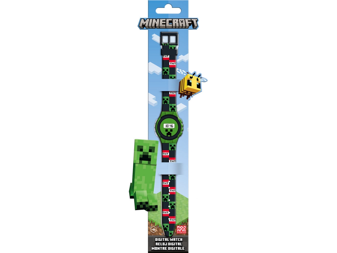 Relógio Digital Minecraft