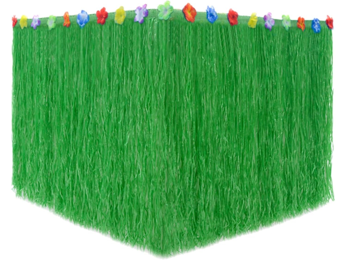 Saia de mesa de palha para festas tropicais SFUSHOS