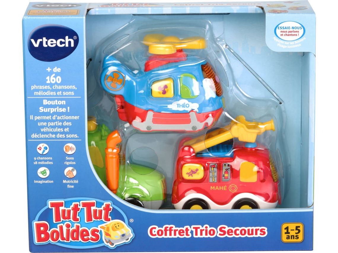 Jogo Didático VTECH Coffret trio Pompiers