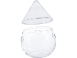 Saladeira De Vidro, Tigela Refrescante Para Alimentos Frescos, Transparente Armazenamento Tigela