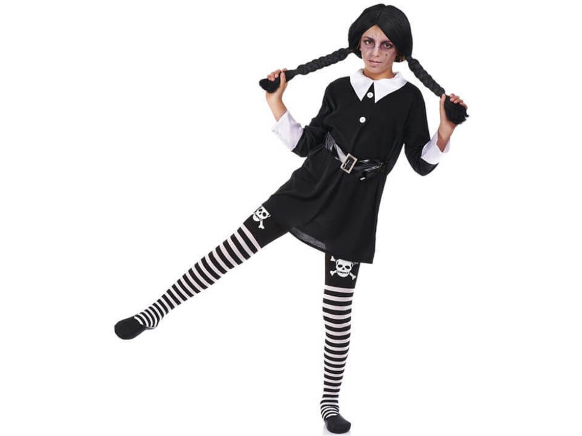 Fato de Menina DISFRAZZES Menina Tenebrosa (Tam: 3 a 5 Anos)