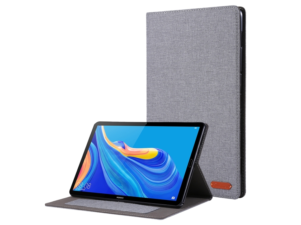 Capa Protetora Plana Tpu Estilo Tecido Halinuia Para Huawei M6 8.4