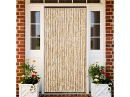 Vidaxl Cortina Anti-insetos 100x220 Cm Chenille Bege