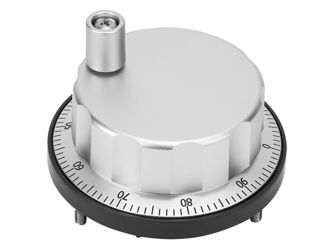 Volante Manual Eletrônico Universal 5v 100 Gerador De Pulso Encoder Rotativo Cnc