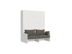 Cama de Casal Sofà Kentaro Vertical ITAMOBY Branco (220x100x98cm)