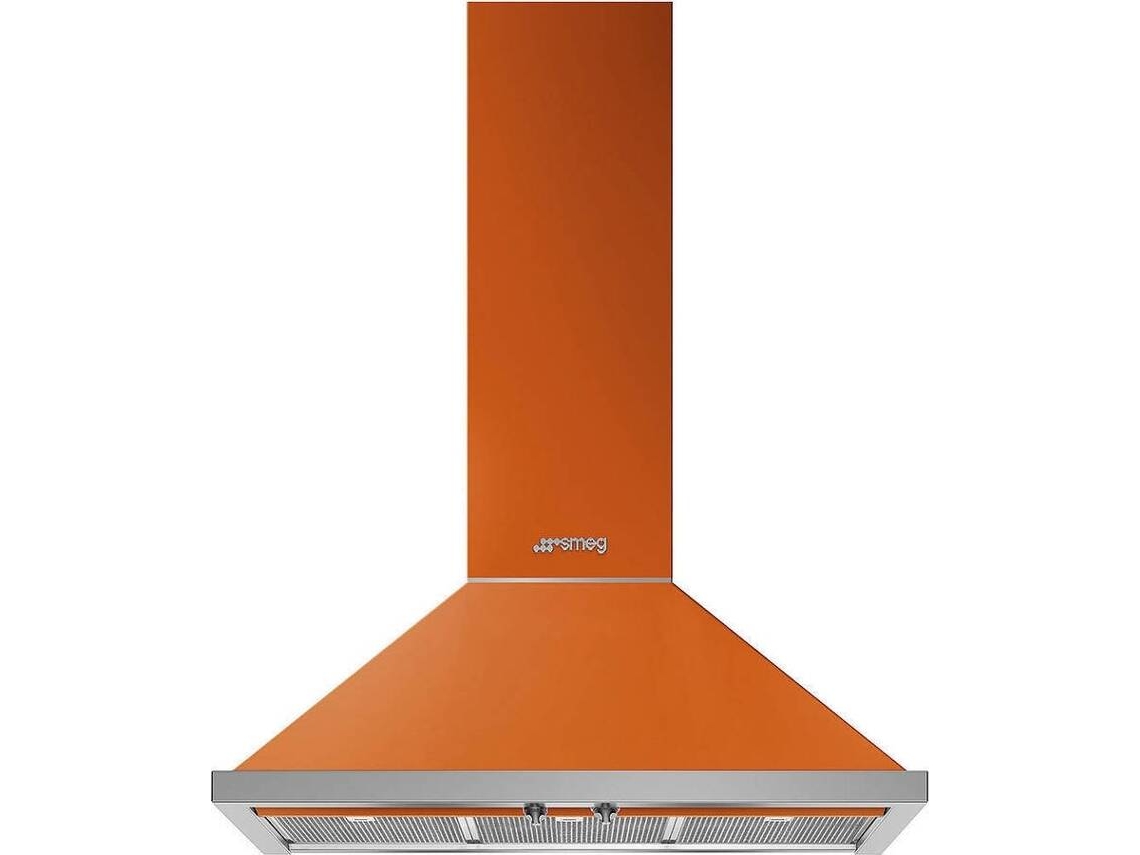 Exaustor SMEG Portofino KPF9OR (630 m3/h - 89.6 cm - Laranja)