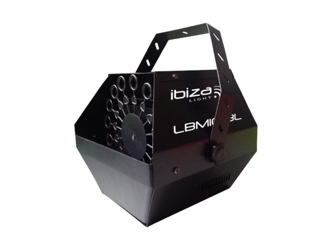 G-LBM10-BL :MÁQUINA DE BOLHAS 25W PRETA IBIZA