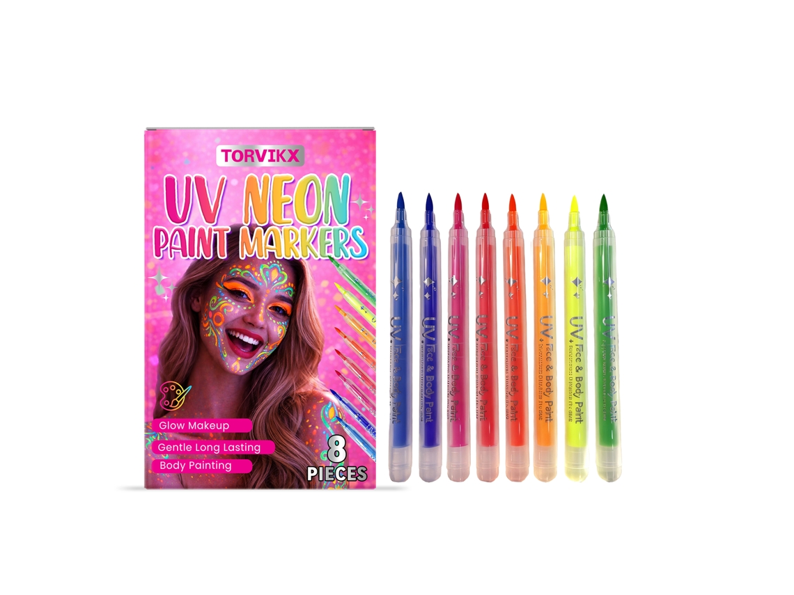Kit Pintura Corporal Profissional Festivais