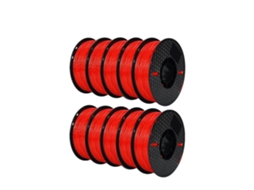 Filamento Tpu, Diâmetro De 1,75 Mm, Dureza 95a,10kg Tpu Red Oem