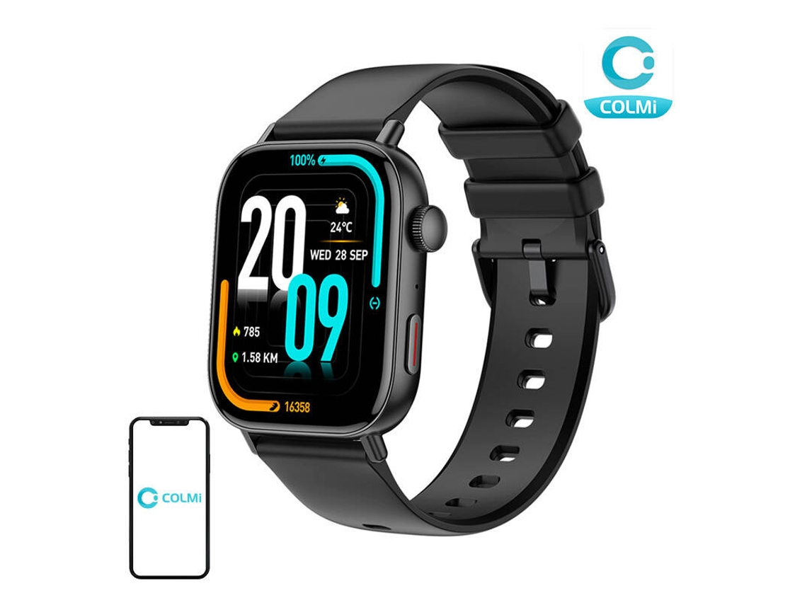 Smartwatch Colmi C8 Max para Android e iOS com monitoramento de saúde e frequência cardíaca