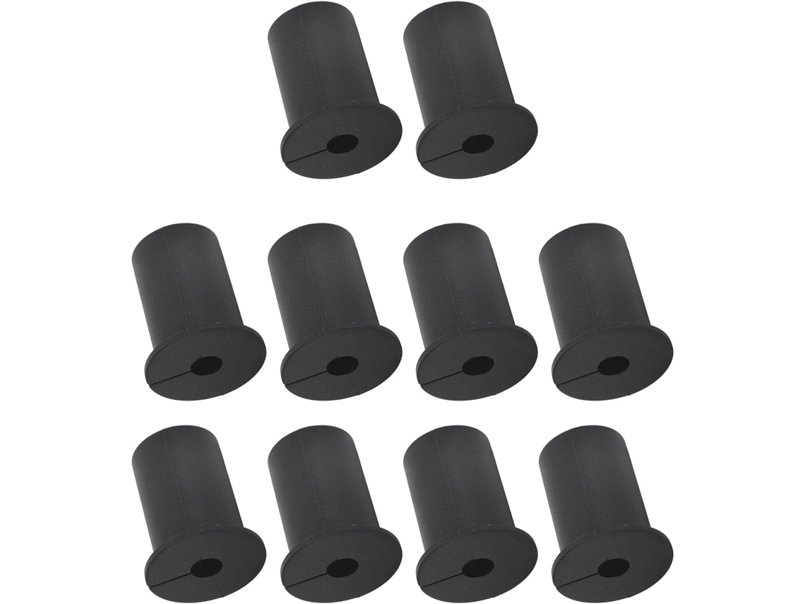 Kit De Passagem Cabos Com Ilhós Silicone Para Furos Na Parede,