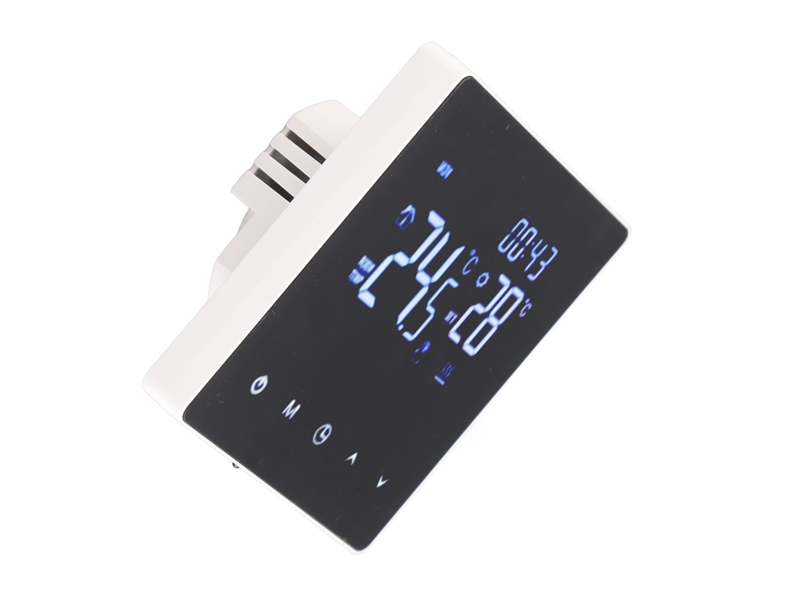 Laxiscreed Termóstato Digital Com Ecrã Tátil Para Aquecimento De Chão 90-240v Ac