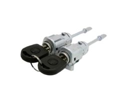 Par De Cilindro De Fechadura De Porta Dianteira 2 Chaves Para Assento 6l 2002 2006 6l3837167b/6l3837168c 6l3 837 Aquaforge